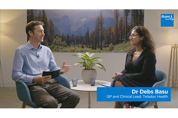 Dr Robin Clark talking to Dr Debs Basu about Global Virtual Care