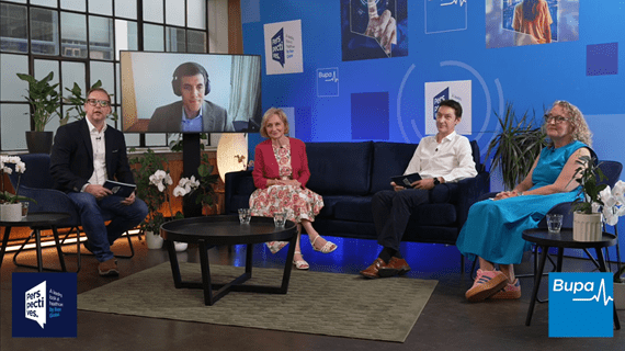 Perspectives 15: Carl Blake presenting guest speakers