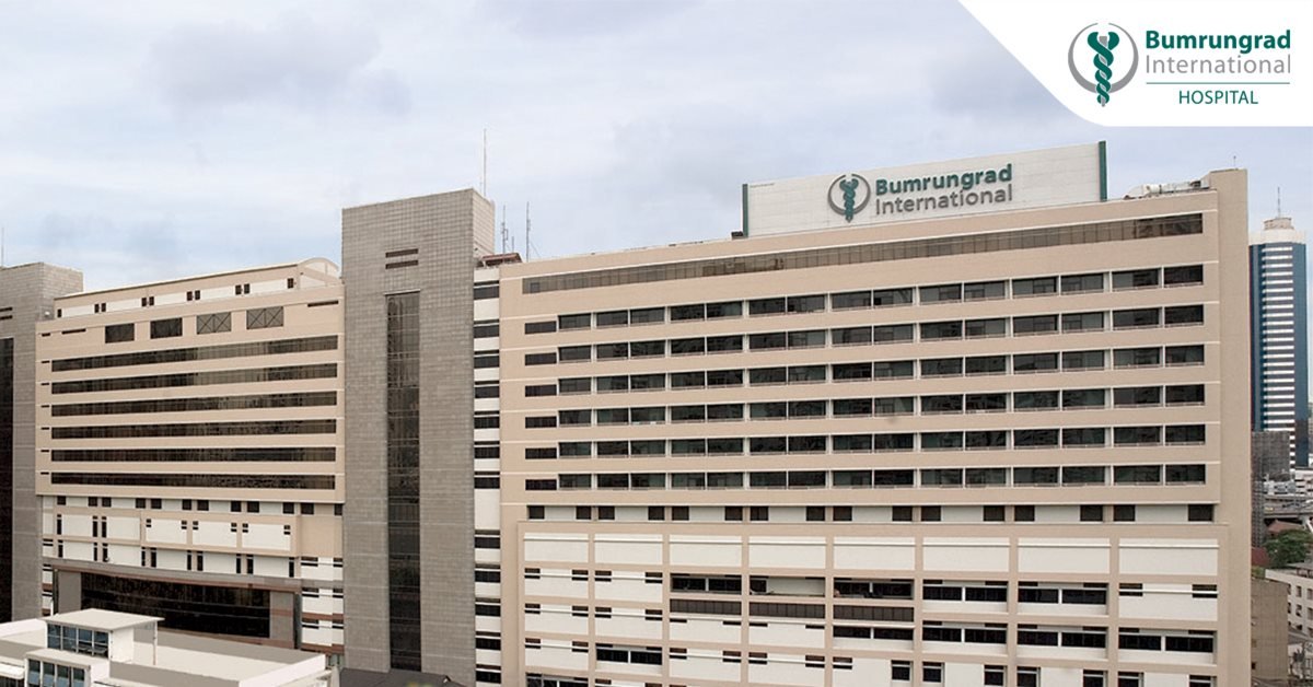 Façade of Bumrungrad International Hospital, Thailand